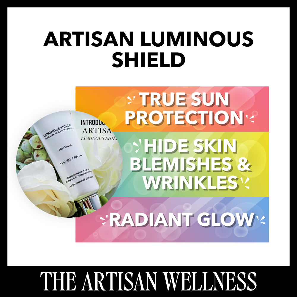 Artisan Luminous Shield (SPF 60 Mineral Sunscreen, UVA, UVB, Blue light Protection)