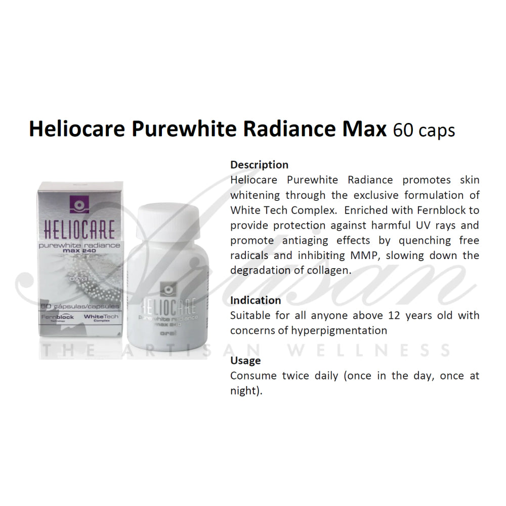 Heliocare Pure White Radiance Max 240