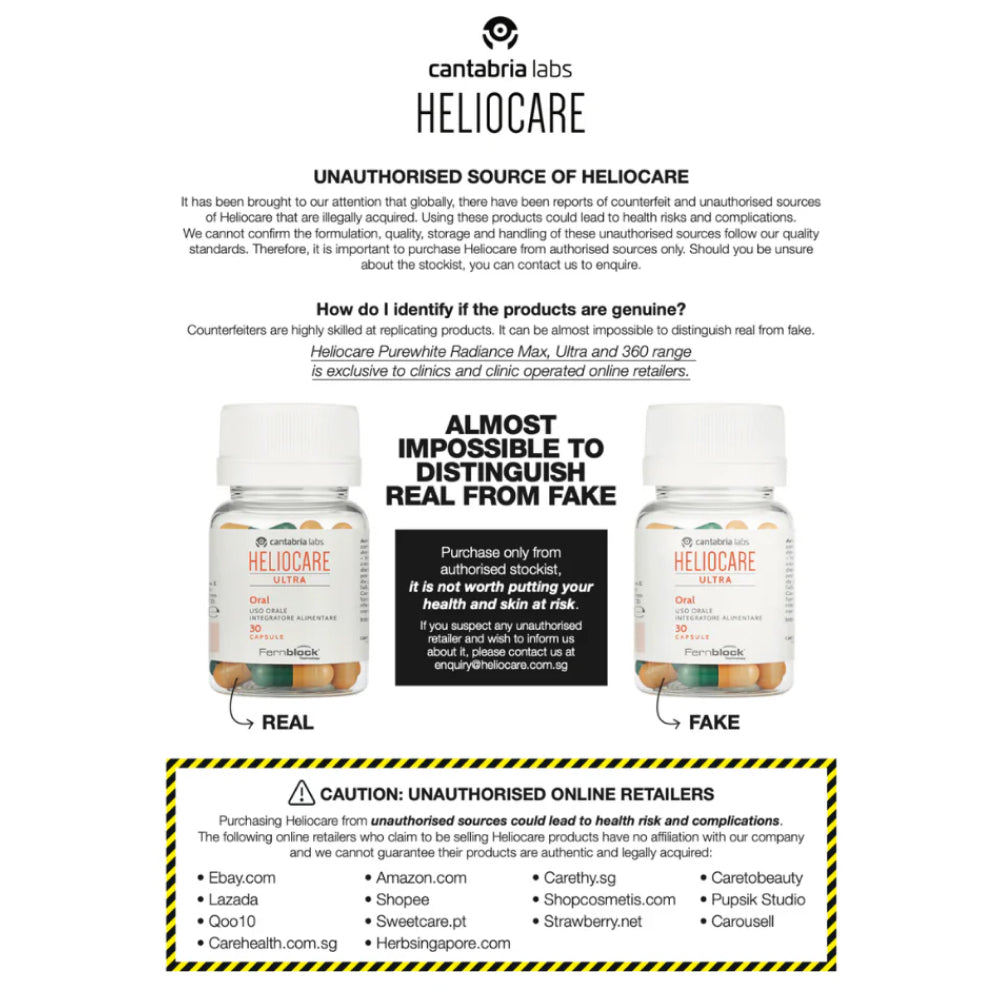 Heliocare Oral Ultra-D – The Artisan Wellness Pte Ltd